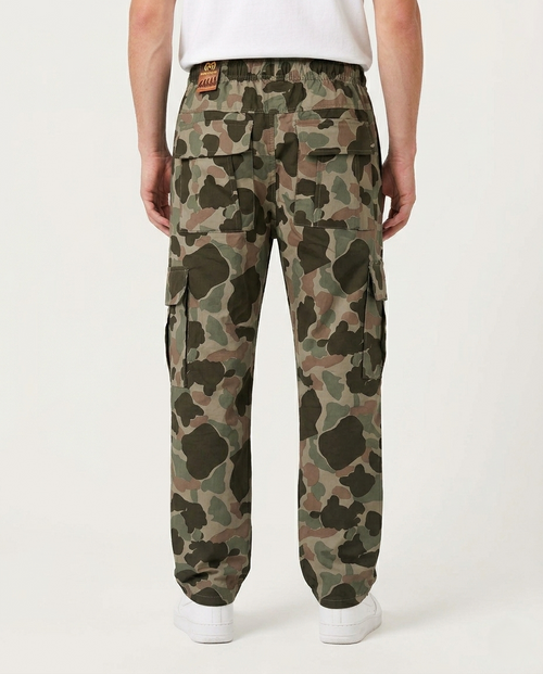 Brown Color Single Camo Cargo Trouser