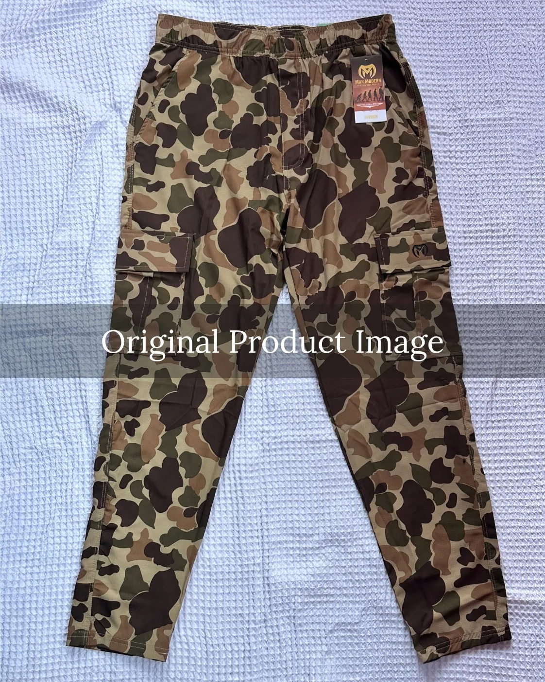 Granite Green, Silent Black & Abstract Coffee Color Camo Cargo Pant image 7