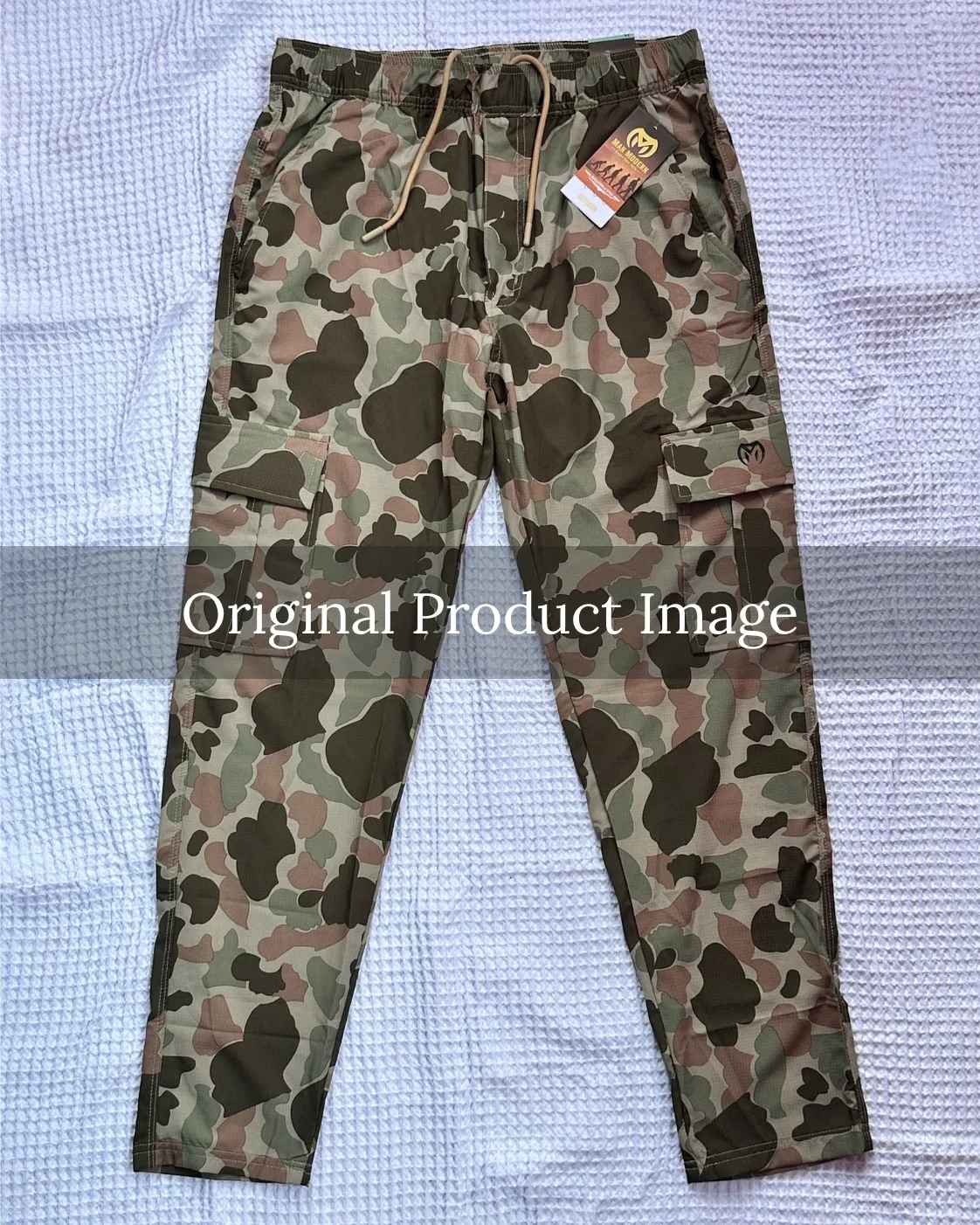 Granite Green, Silent Black & Abstract Coffee Color Camo Cargo Pant image 8