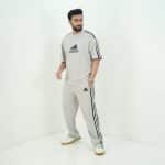 Quill Gray Color Men’s Sports Tracksuit - Image 2