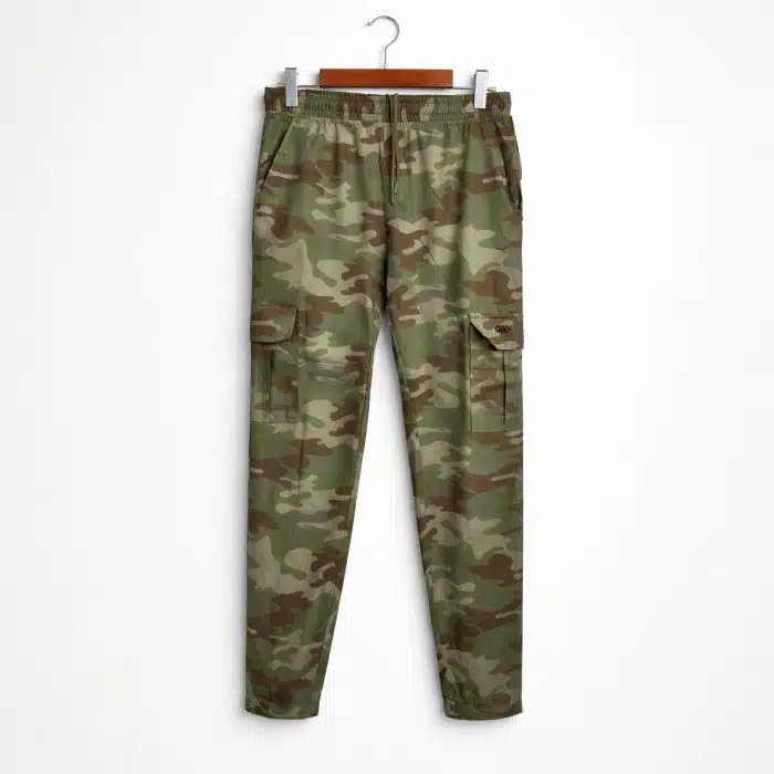 Olive Gray Color Parachute Trouser - Image 2