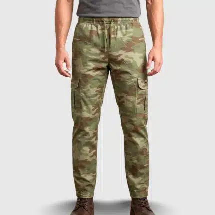 Olive Gray Color Parachute Trouser