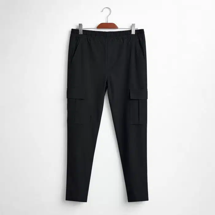 Black Color Parachute Trouser - Image 2