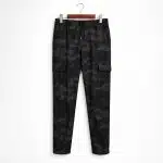 Solid Graphite & Mercury Color Combo Parachute Trouser - Image 5