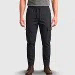 Black Color Parachute Trouser